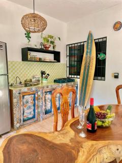 Green Studio at Casa Cacao with Terrace and Starlink - Brisas de Zicatela - 7