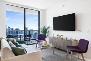 4305 High Floor Apt with City and Marina Views - Miami - 1