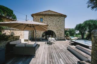 villa provençale en pierre avec vue sur la mer, piscine et jacuzzi - Tourrettes-sur-Loup - 7