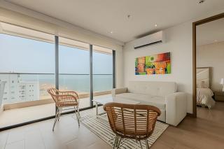 Vista al Mar/ Centro Histórico/ Nuevo Piso 26 1BR - Cartagena das Índias - 4