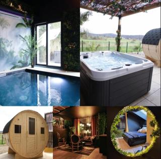 Détente à deux piscine et spa - Fêche-lʼÉglise - 3
