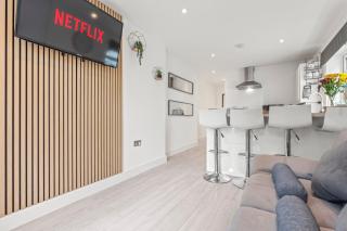 Stylish flat on Mill Road w fire pit, table tennis and games - Cambridge - 6
