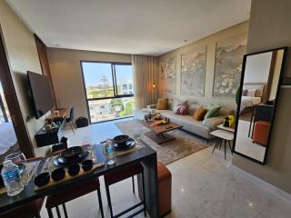 Central Luxurious & Great Location Ultra Fast Wi-Fi In The Heart Of Casablanca Oasis Disrict With A City View - Casablanca - 0