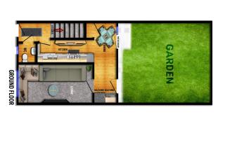 5 Bedroom Townhouse - 9 Separate Beds, 2 Baths with Driveway - 2