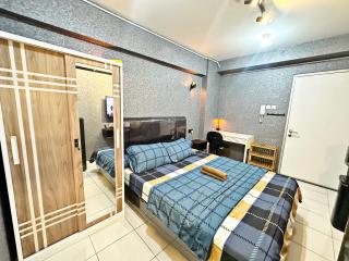 Comfy Studio with Smart Tv&Fast Wifi @Baywalk Mall - Jakarta - 9