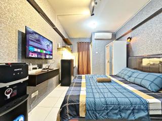 Comfy Studio with Smart Tv&Fast Wifi @Baywalk Mall - Jakarta - 7