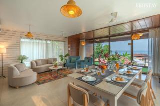 Ekostay Gold- Salt Water Villa I Sea View I 200 meters from Beach - Candolim - 4