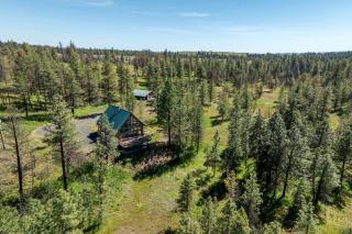 Spacious Rustic Cabin Rental with a Hot Tub in Cheney, Washington - Cheney - 5