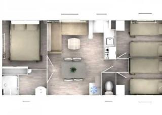 Mobilhome 3 étoiles - Piscine - eehci0 - Bollène - 2