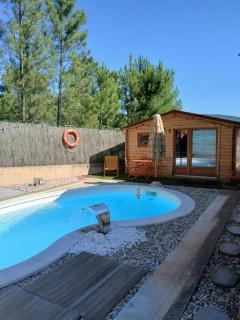 Studio moderne avec piscine privée près de Mercuer 15 m² - Mercuer - 9