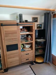 Studio moderne avec piscine privée près de Mercuer 15 m² - Mercuer - 3