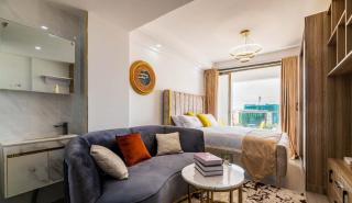 lovely fully furnished studio apartment in kilimani with unbeatable city views - Nairobi - 0