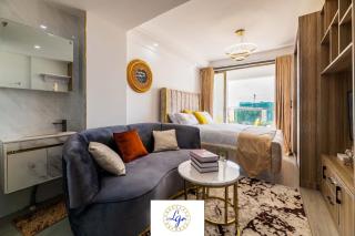 lovely fully furnished studio apartment in kilimani with unbeatable city views - Nairobi - 6