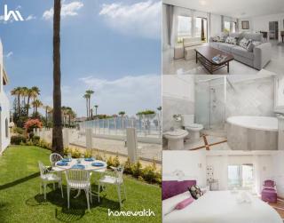 Holiday home, with direct access to the beach, sea views and south facing, in Puerto Banús - 0