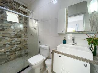 Casa Privativa de 3 Quartos com Piscina com Aquecimento Solar a 800m das Praias de Taperapuan, Ar Condicionado, WiFi 110Mbps, Churrasqueira, Garagem para 02 Carros - 5
