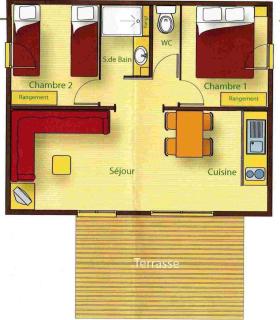 Chalet 3 étoiles - Piscine - ccbbbdb - Levier - 1