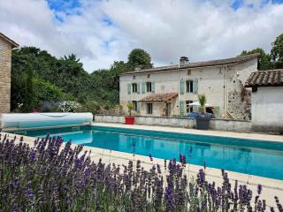 Old house for 10 people - Countryside - Pool - Theil-Rabier - 0