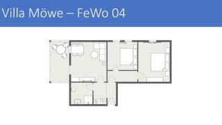 ruhige Lage, Ferienwohnung im Bäderstil mit Wintergarten - Villa Möwe FeWo 04 - Göhren - 9