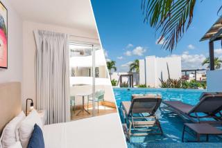 Luxury Studio with Kitchen AC Gym Pool Security - Playa del Carmen - 0