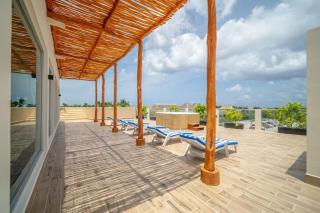2 BD Suite w private balcony, Gym and Rooftop Pool - Playa del Carmen - 9