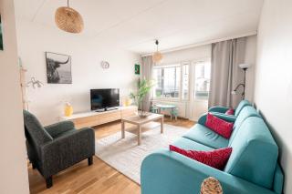 Bright & Comfy 79m2 2BR Apartment with Sauna and Balcony - Helsinki - 6