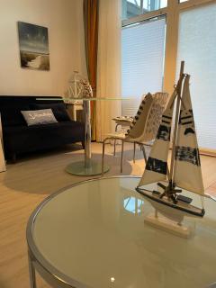 Ferienwohnung Sellin Strandnah - erste Meereslinie - Balkon - gratis Stellplatz - Sauna - Ostseebad Sellin - 0