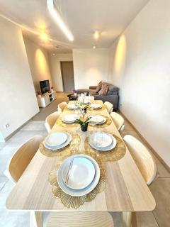 City Living in style 3BR w 2 terraces&free parking-HAM1 - Lussemburgo - 1