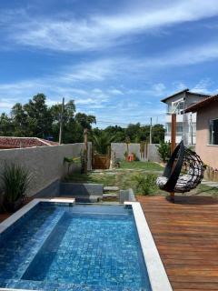 3 Bangalôs com Piscina e Fogueira do Lado da Praia da Bacutia - Guarapari - 5