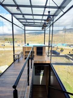 Cabaña de lujo en el Páramo con jacuzzi y chimenea - Tona - 9