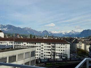 Flat with large balcony mountain view - Lucerna - 9