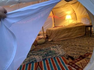 Luxury Bell Tent Rental Ideal for a Peaceful Weekend Getaway in New York State - 9