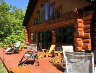 Grand Lake Cabin Rental with Large Deck and Lawn in Ashland County, Wisconsin - - 9