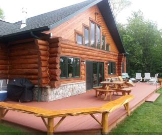 Grand Lake Cabin Rental with Large Deck and Lawn in Ashland County, Wisconsin - - 6