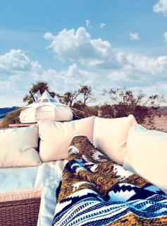 Gorgeous Yurt with Tank Pool, Fire Pit and Barbecue in Wonder Valley, California - 3