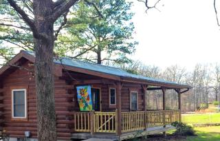 Romantic Cabin Rental for Two with a Private Hot Tub near St. Louis, Missouri - Steelville - 1