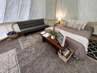 Lovely Bell Tent for Memorable Glamping Weekends in Conneticut - 9