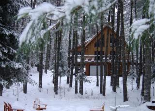 Secluded Cabin Rental in the Adirondack Mountains of Paul Smiths, New York - Paul Smiths - 4