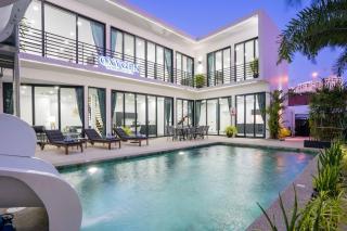 Jomtien Beach 7 Bed "Oxygen Pool Villa Pattaya" walking street 15 minute - Nong Prue - 4