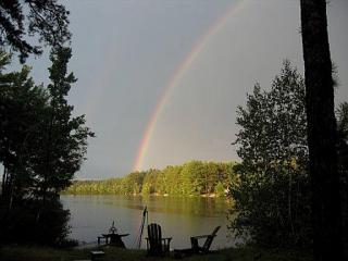 Dog-Friendly Lakeside Cabin Rental with Private Beach in Brownfield, Maine - Brownfield - 2