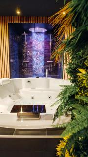 Toi et moi Love room avec Hammam, Sauna, Balnéothérapie ensemble privatisés - Le Coudray - 7