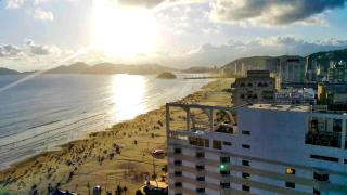 Brilho do Mar: Varanda Vista para o Oceano - Santos - 6
