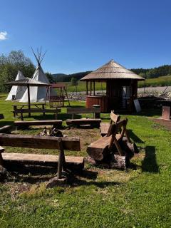 Teepee a karavanové stání Koupálo Janovičky - Heřmánkovice - 4
