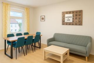 Monteurszimmer Move-in2Stay - Einzelbetten, Smart TV, Wifi - 3