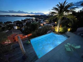 Villa 10 pers - Vue Mer - parking - clim - piscine - Roquebrune-sur Argens - 4