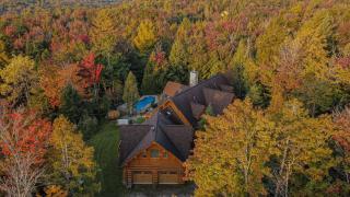 Executive Plus 52 - beautiful spacious log home with private hot tub pool - Mille-Isles - 9
