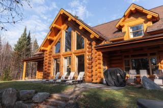 Executive Plus 52 - beautiful spacious log home with private hot tub pool - Mille-Isles - 7