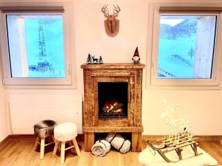 Le Janus - Les Tanières de Montgenèvre - Appartement cosy 7p avec 2 garages & sauna - Monginevro - 7
