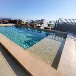 Boho Chic Studio Steps to 5th Ave King bed wifi Rooftop pool - Playa del Carmen - 4