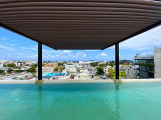 Seaview Roof Pool, Gym Onsite, 4 Blocks to 5th Ave - Playa del Carmen - 3