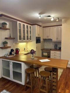 Danube Terrace Elegant with 2 BEDROOM with FREE AIR CONDITIONER AND PRIVATE PARKING - Budapest - 8